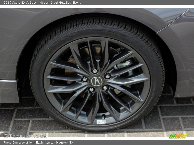 Modern Steel Metallic / Ebony 2019 Acura ILX A-Spec