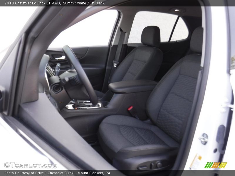 Summit White / Jet Black 2018 Chevrolet Equinox LT AWD