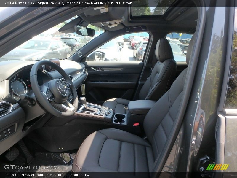 Front Seat of 2019 CX-5 Signature AWD