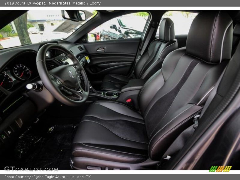 Modern Steel Metallic / Ebony 2019 Acura ILX A-Spec