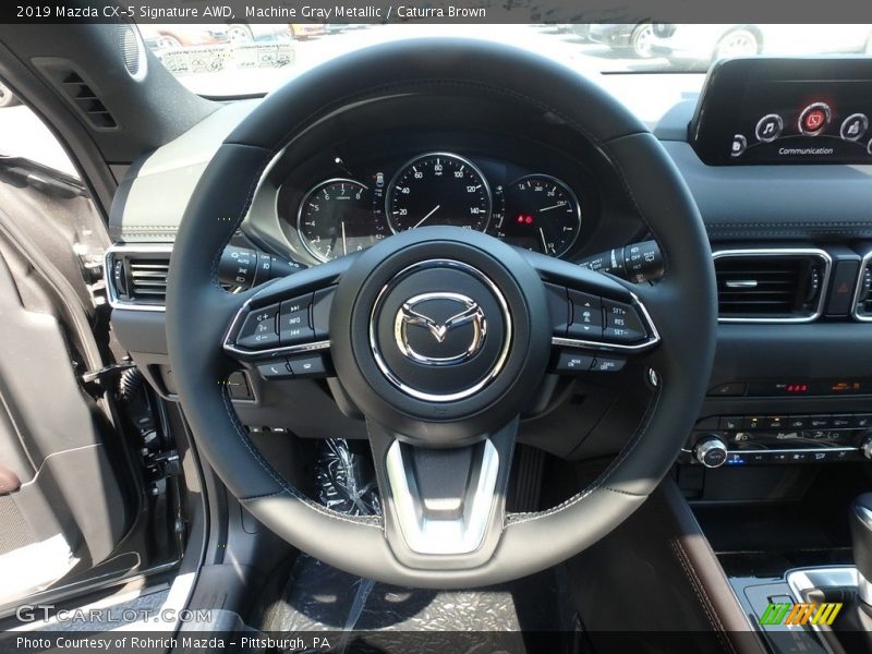  2019 CX-5 Signature AWD Steering Wheel