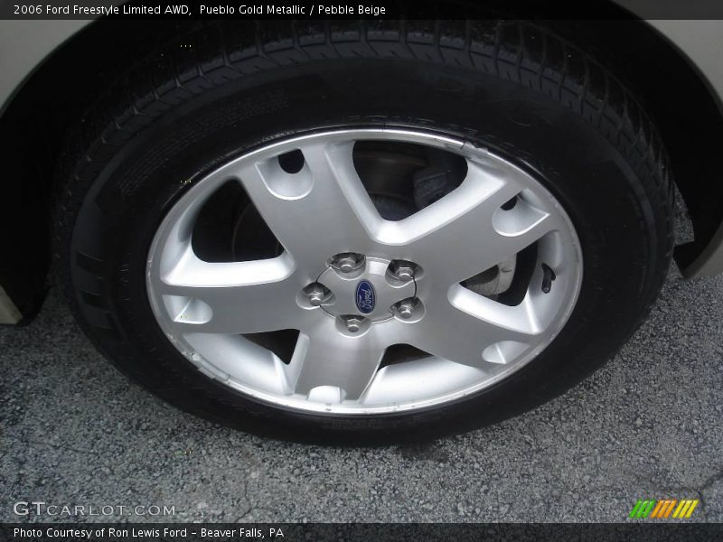 Pueblo Gold Metallic / Pebble Beige 2006 Ford Freestyle Limited AWD