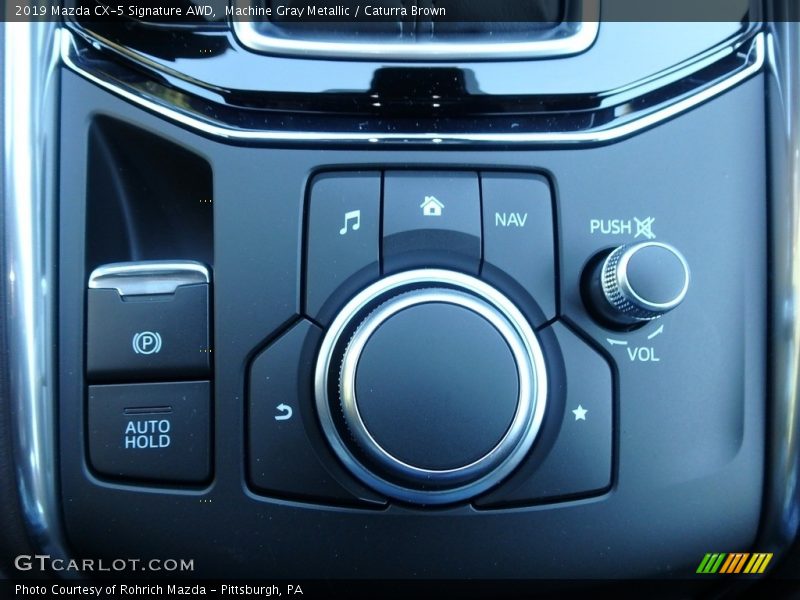 Controls of 2019 CX-5 Signature AWD