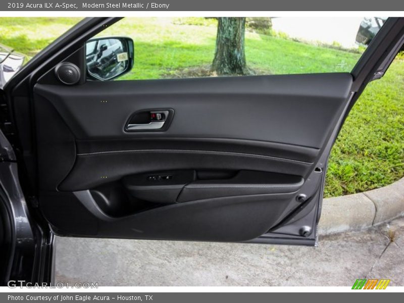 Modern Steel Metallic / Ebony 2019 Acura ILX A-Spec