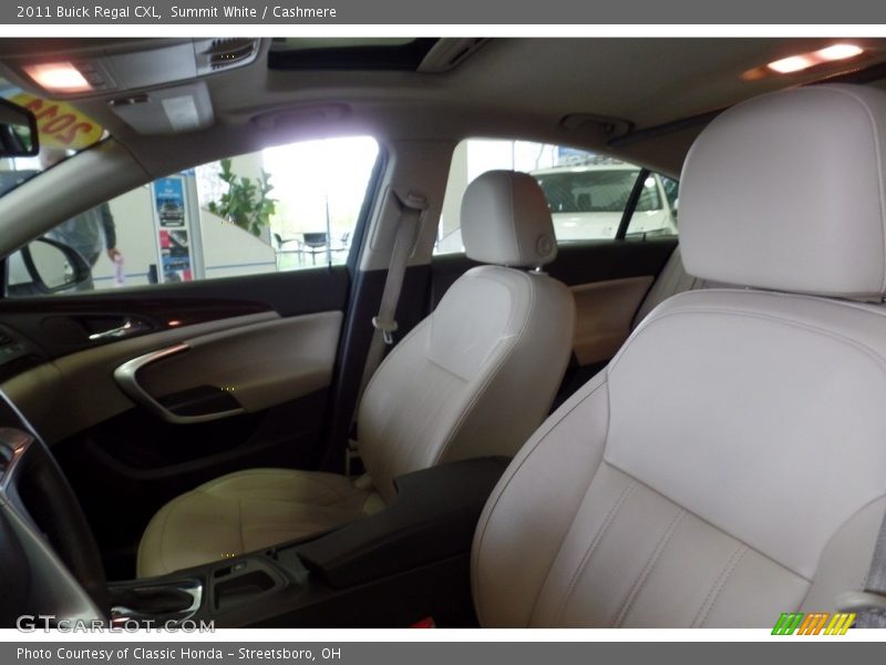 Summit White / Cashmere 2011 Buick Regal CXL