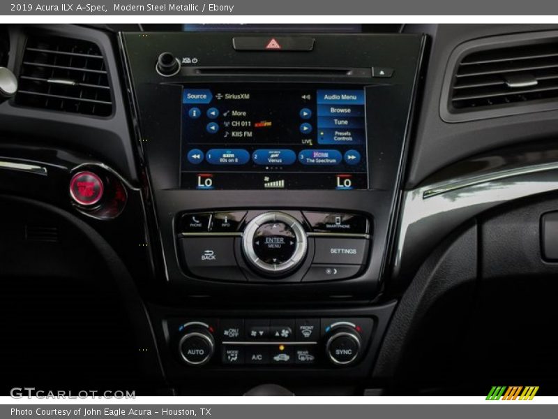Modern Steel Metallic / Ebony 2019 Acura ILX A-Spec