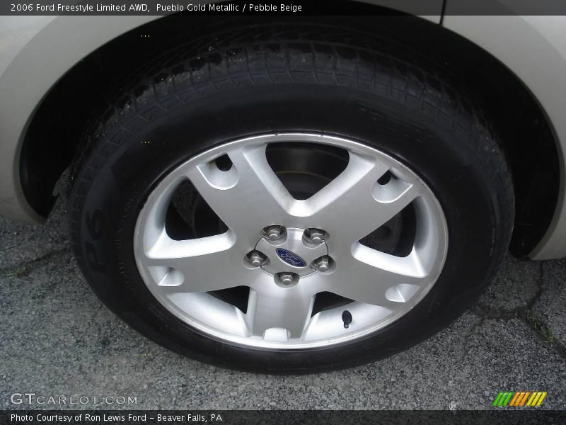 Pueblo Gold Metallic / Pebble Beige 2006 Ford Freestyle Limited AWD