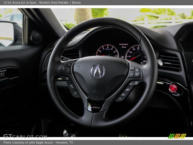 Modern Steel Metallic / Ebony 2019 Acura ILX A-Spec