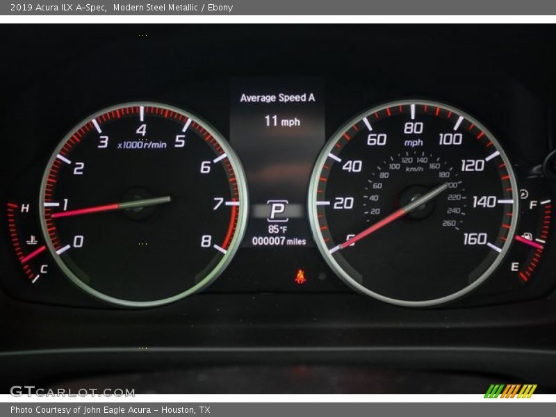 Modern Steel Metallic / Ebony 2019 Acura ILX A-Spec