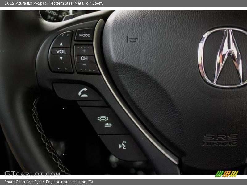Modern Steel Metallic / Ebony 2019 Acura ILX A-Spec