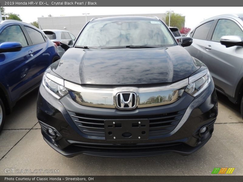 Crystal Black Pearl / Black 2019 Honda HR-V EX-L