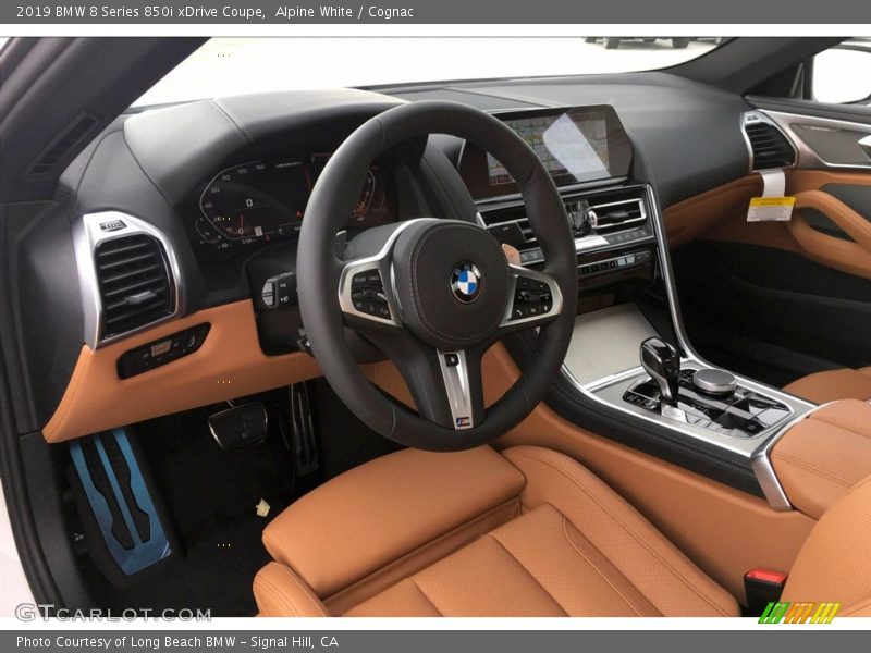  2019 8 Series 850i xDrive Coupe Cognac Interior