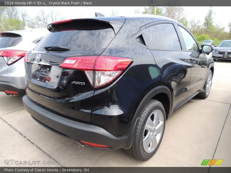 Crystal Black Pearl / Black 2019 Honda HR-V EX-L