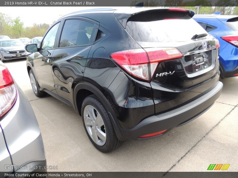 Crystal Black Pearl / Black 2019 Honda HR-V EX-L