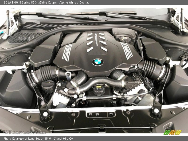  2019 8 Series 850i xDrive Coupe Engine - 4.4 Liter M TwinPower Turbocharged DOHC 32-Valve VVT V8