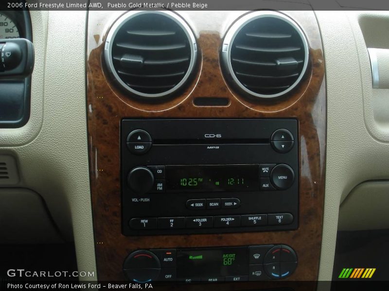 Pueblo Gold Metallic / Pebble Beige 2006 Ford Freestyle Limited AWD