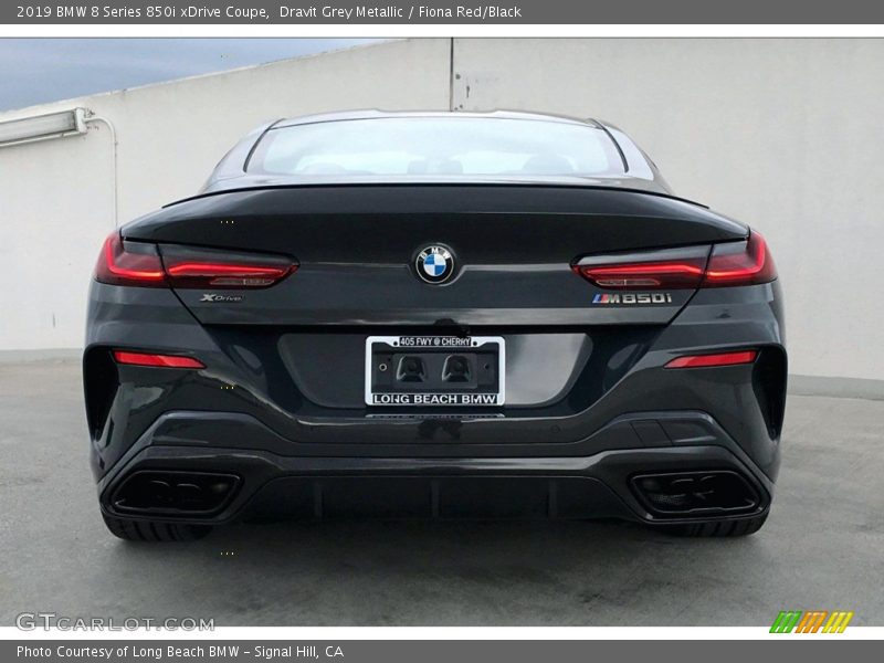 Dravit Grey Metallic / Fiona Red/Black 2019 BMW 8 Series 850i xDrive Coupe