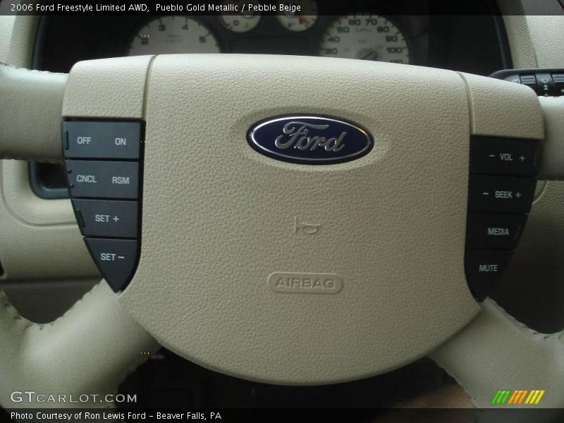 Pueblo Gold Metallic / Pebble Beige 2006 Ford Freestyle Limited AWD