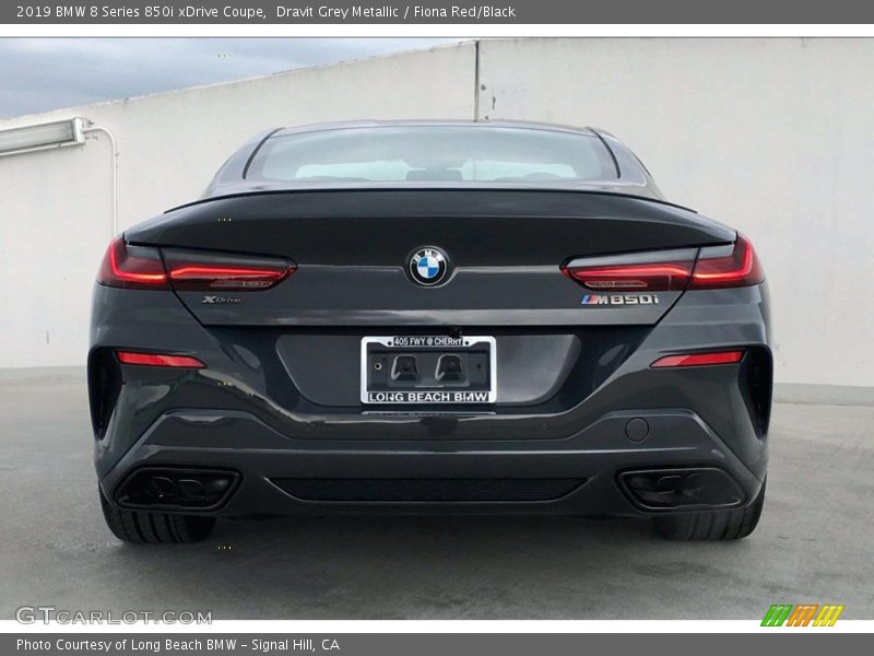 Dravit Grey Metallic / Fiona Red/Black 2019 BMW 8 Series 850i xDrive Coupe