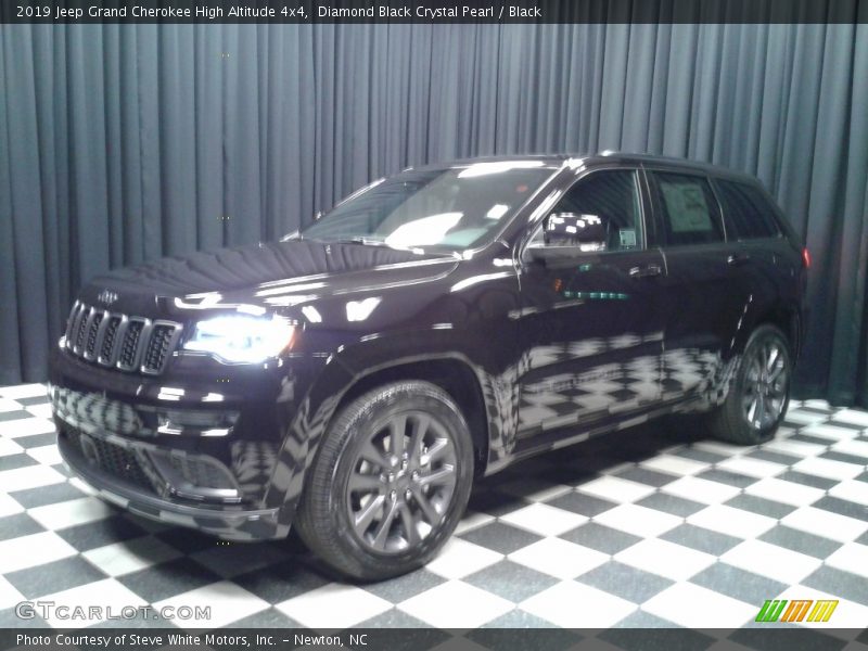 Diamond Black Crystal Pearl / Black 2019 Jeep Grand Cherokee High Altitude 4x4