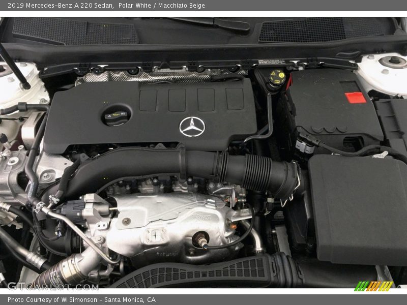 Polar White / Macchiato Beige 2019 Mercedes-Benz A 220 Sedan