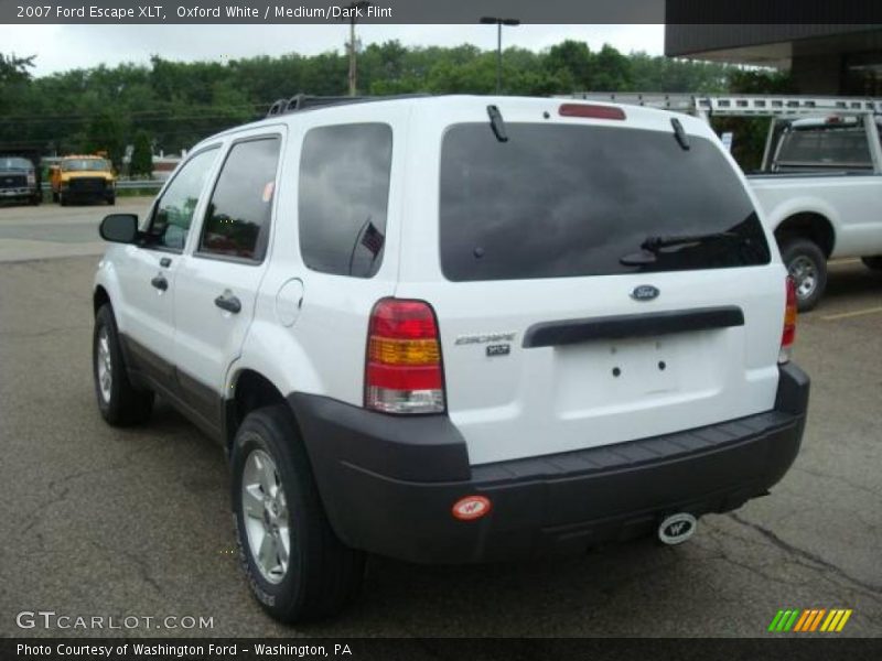 Oxford White / Medium/Dark Flint 2007 Ford Escape XLT