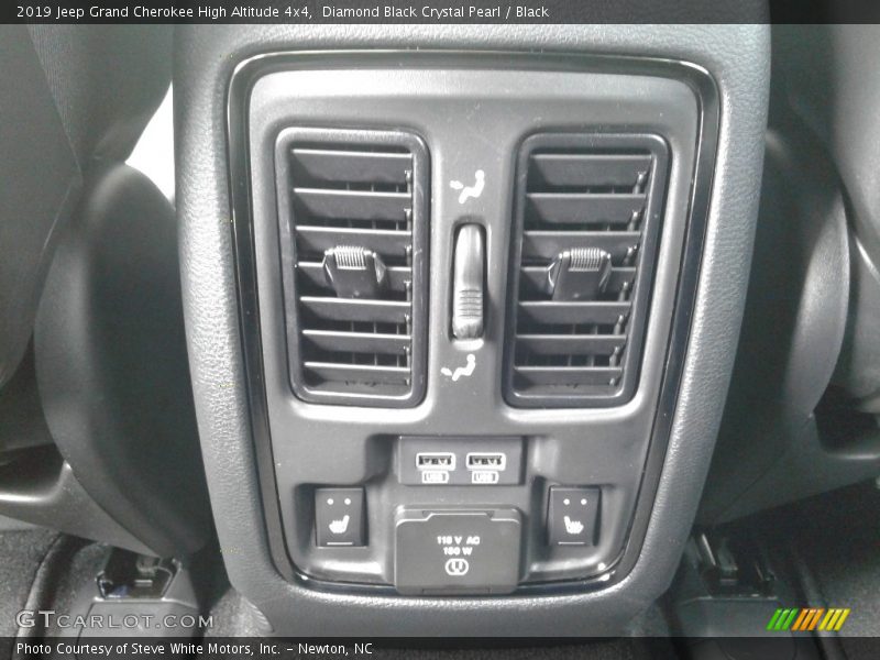 Diamond Black Crystal Pearl / Black 2019 Jeep Grand Cherokee High Altitude 4x4