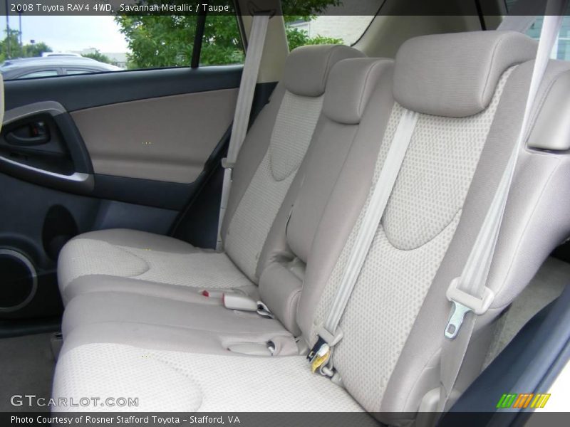 Savannah Metallic / Taupe 2008 Toyota RAV4 4WD