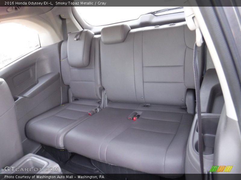 Smoky Topaz Metallic / Gray 2016 Honda Odyssey EX-L