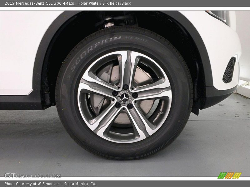 Polar White / Silk Beige/Black 2019 Mercedes-Benz GLC 300 4Matic
