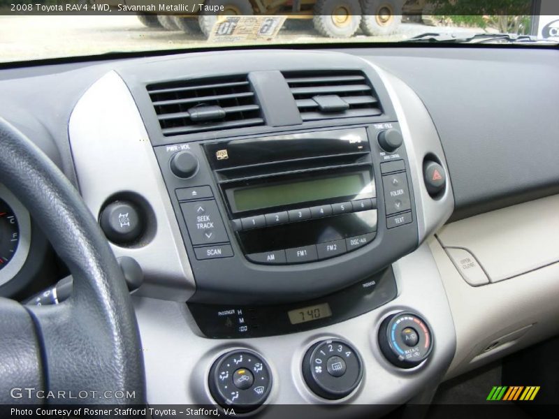 Savannah Metallic / Taupe 2008 Toyota RAV4 4WD