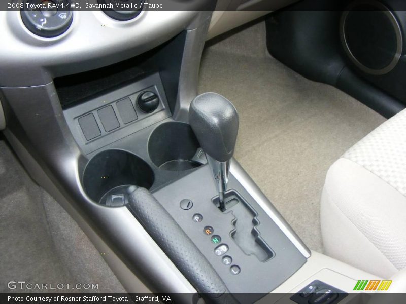 Savannah Metallic / Taupe 2008 Toyota RAV4 4WD