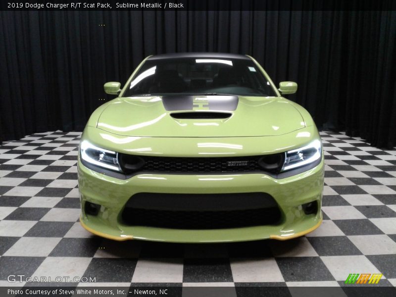 Sublime Metallic / Black 2019 Dodge Charger R/T Scat Pack