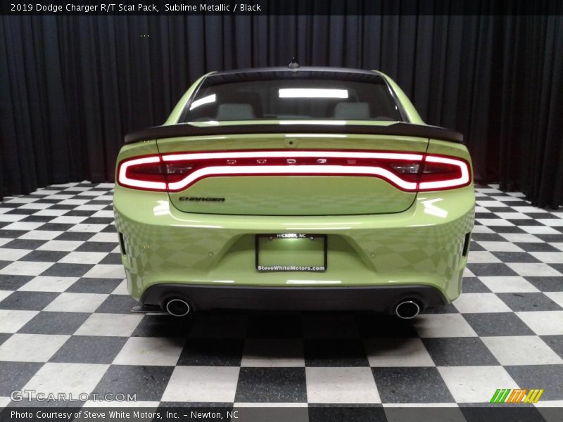 Sublime Metallic / Black 2019 Dodge Charger R/T Scat Pack