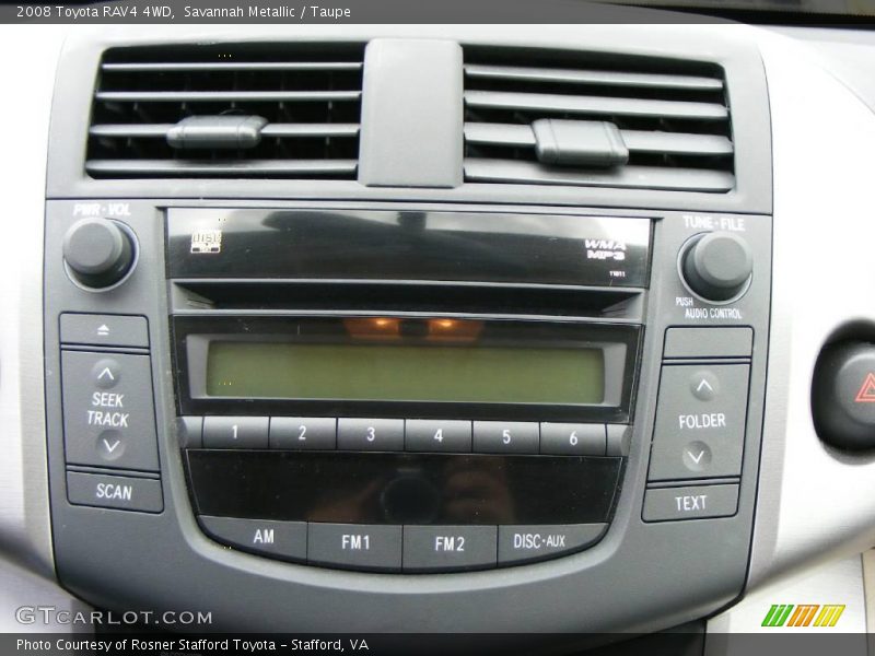 Savannah Metallic / Taupe 2008 Toyota RAV4 4WD
