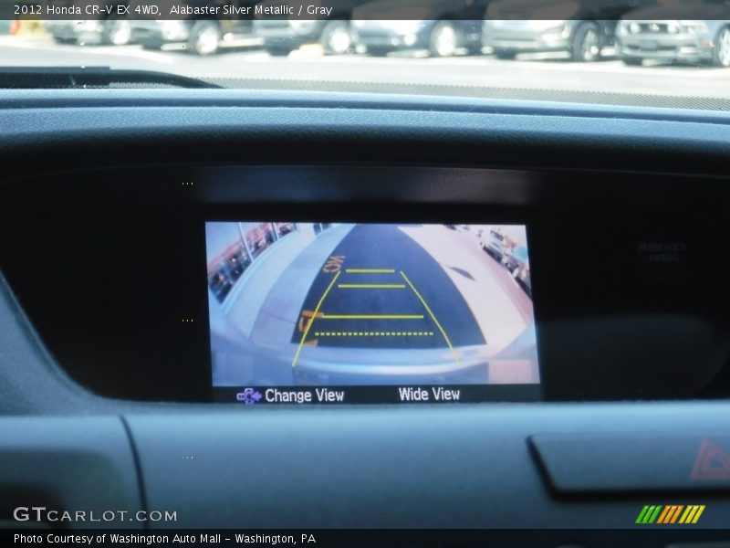 Alabaster Silver Metallic / Gray 2012 Honda CR-V EX 4WD