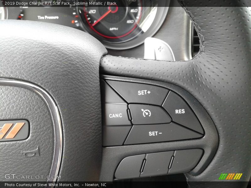 Sublime Metallic / Black 2019 Dodge Charger R/T Scat Pack