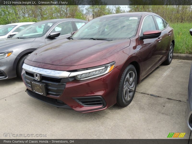 Crimson Pearl / Ivory 2019 Honda Insight LX