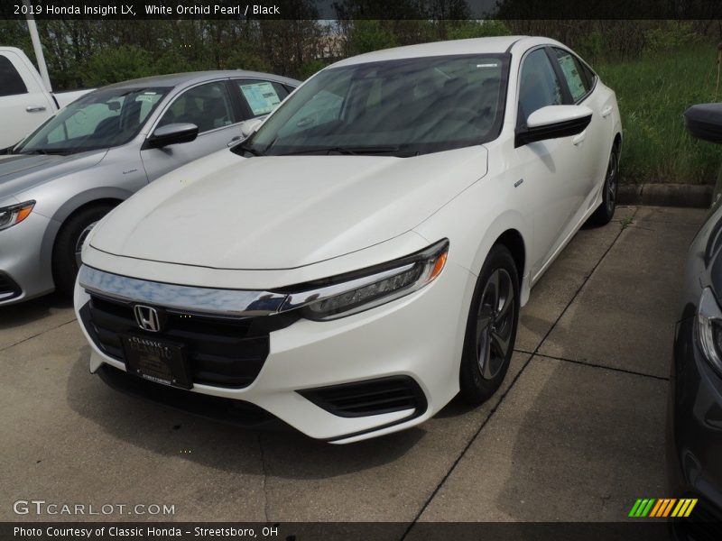 White Orchid Pearl / Black 2019 Honda Insight LX