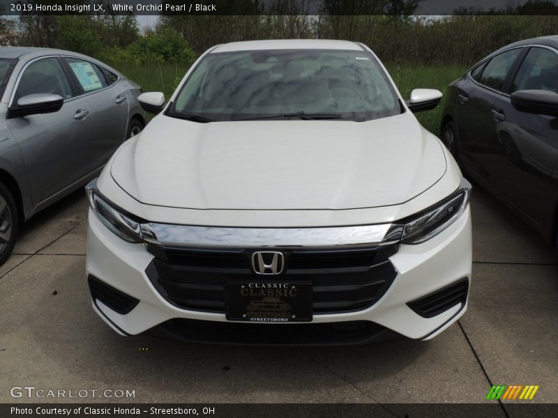 White Orchid Pearl / Black 2019 Honda Insight LX