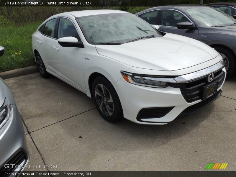 White Orchid Pearl / Black 2019 Honda Insight LX