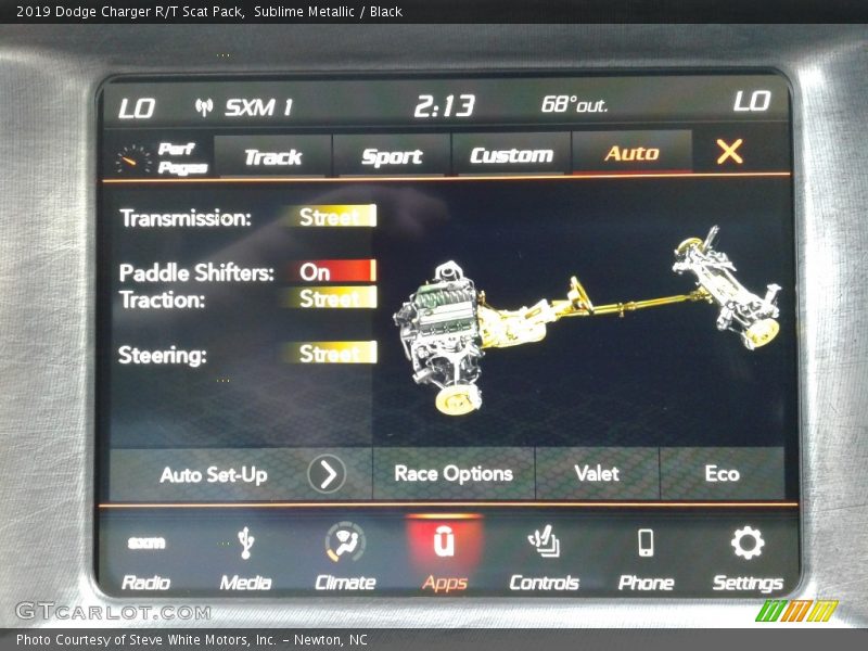 Sublime Metallic / Black 2019 Dodge Charger R/T Scat Pack