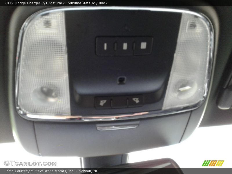 Sublime Metallic / Black 2019 Dodge Charger R/T Scat Pack