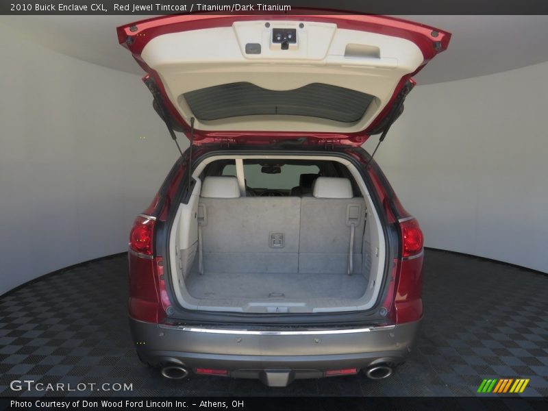 Red Jewel Tintcoat / Titanium/Dark Titanium 2010 Buick Enclave CXL