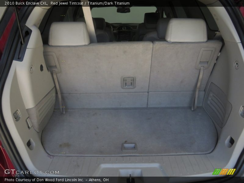 Red Jewel Tintcoat / Titanium/Dark Titanium 2010 Buick Enclave CXL