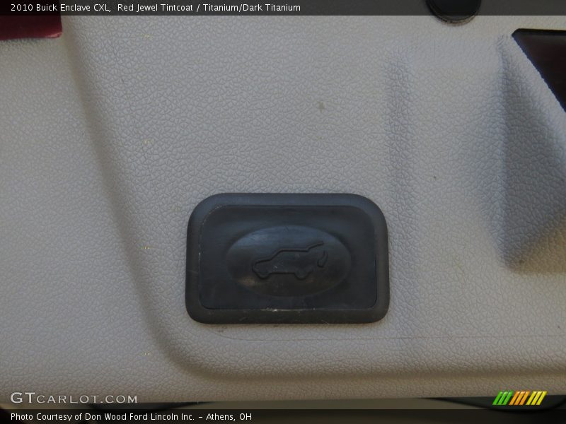 Red Jewel Tintcoat / Titanium/Dark Titanium 2010 Buick Enclave CXL