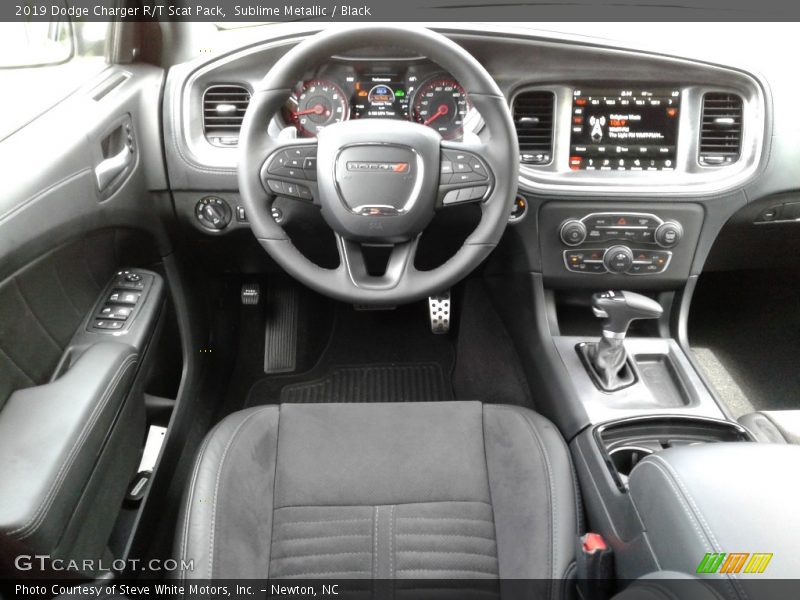 Sublime Metallic / Black 2019 Dodge Charger R/T Scat Pack