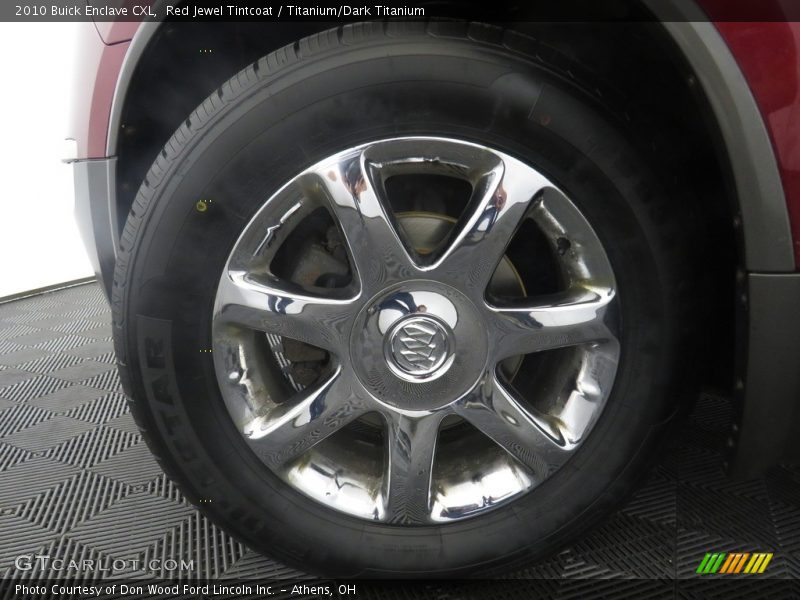 Red Jewel Tintcoat / Titanium/Dark Titanium 2010 Buick Enclave CXL