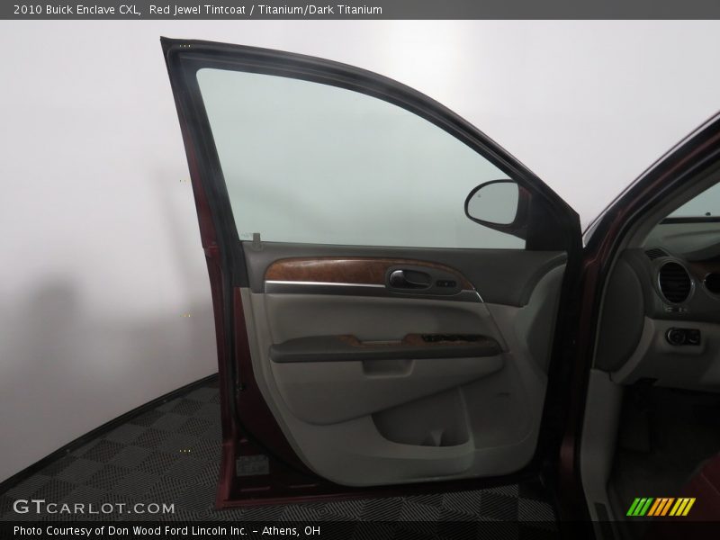 Red Jewel Tintcoat / Titanium/Dark Titanium 2010 Buick Enclave CXL