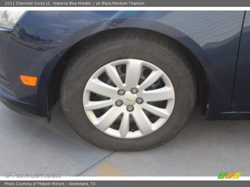 Imperial Blue Metallic / Jet Black/Medium Titanium 2011 Chevrolet Cruze LS